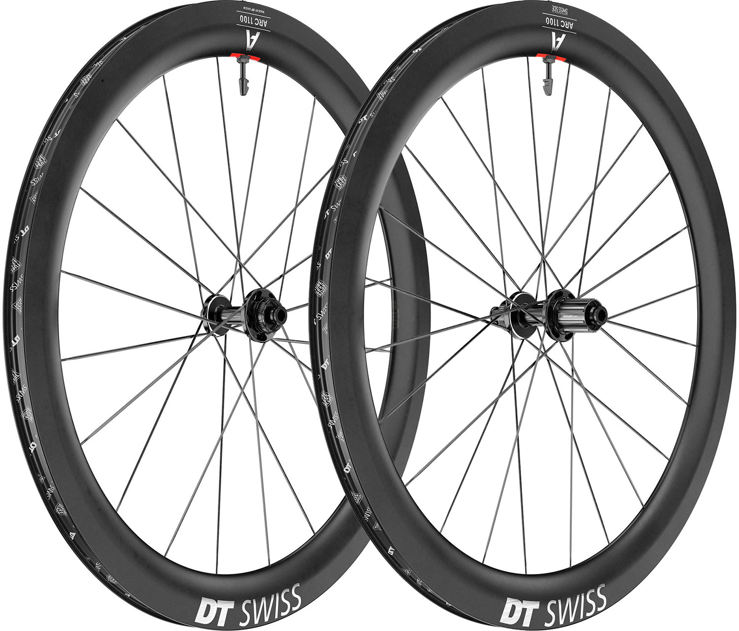 DT Swiss ARC 1100 Dicut® 55 28" Disc CL Shimano HG Carbon Wheelset