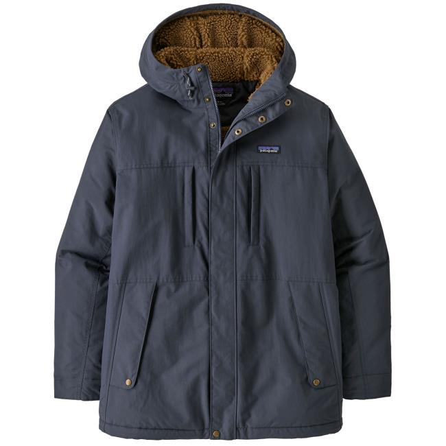patagonia ms isthmus parka smolder blue