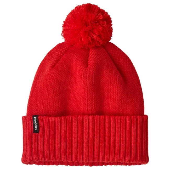 chapéu patagonia powder town beanie sizzle red