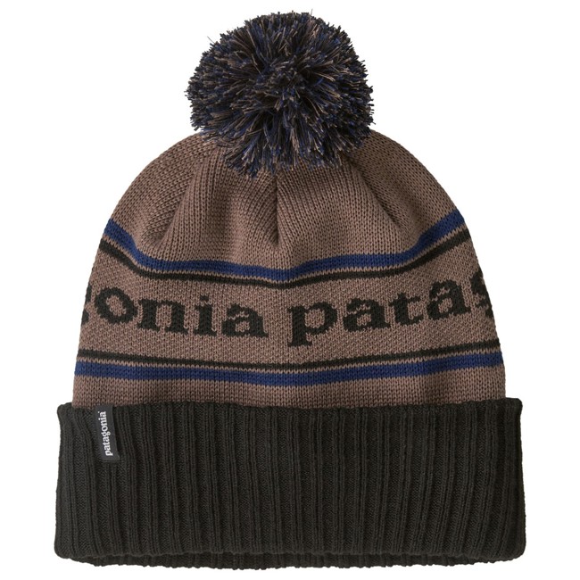 chapéu patagonia powder town beanie park stripe: marlow b