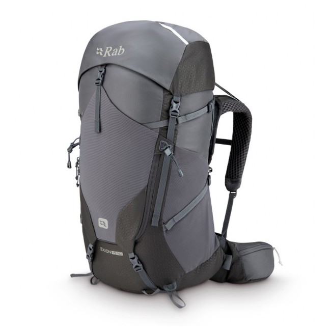 mochila rab exion 45 nd anthracite/graphene