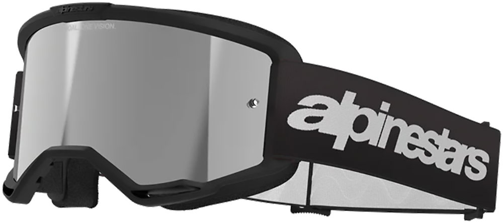 Alpinestars Vision 3 Wordmark (Mirror Silver) - MTB Goggle