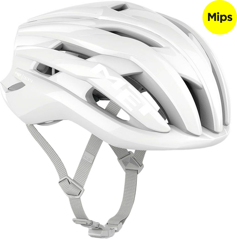 Met Trenta MIPS Absolut White Limited Edition - Road Bike Helmet