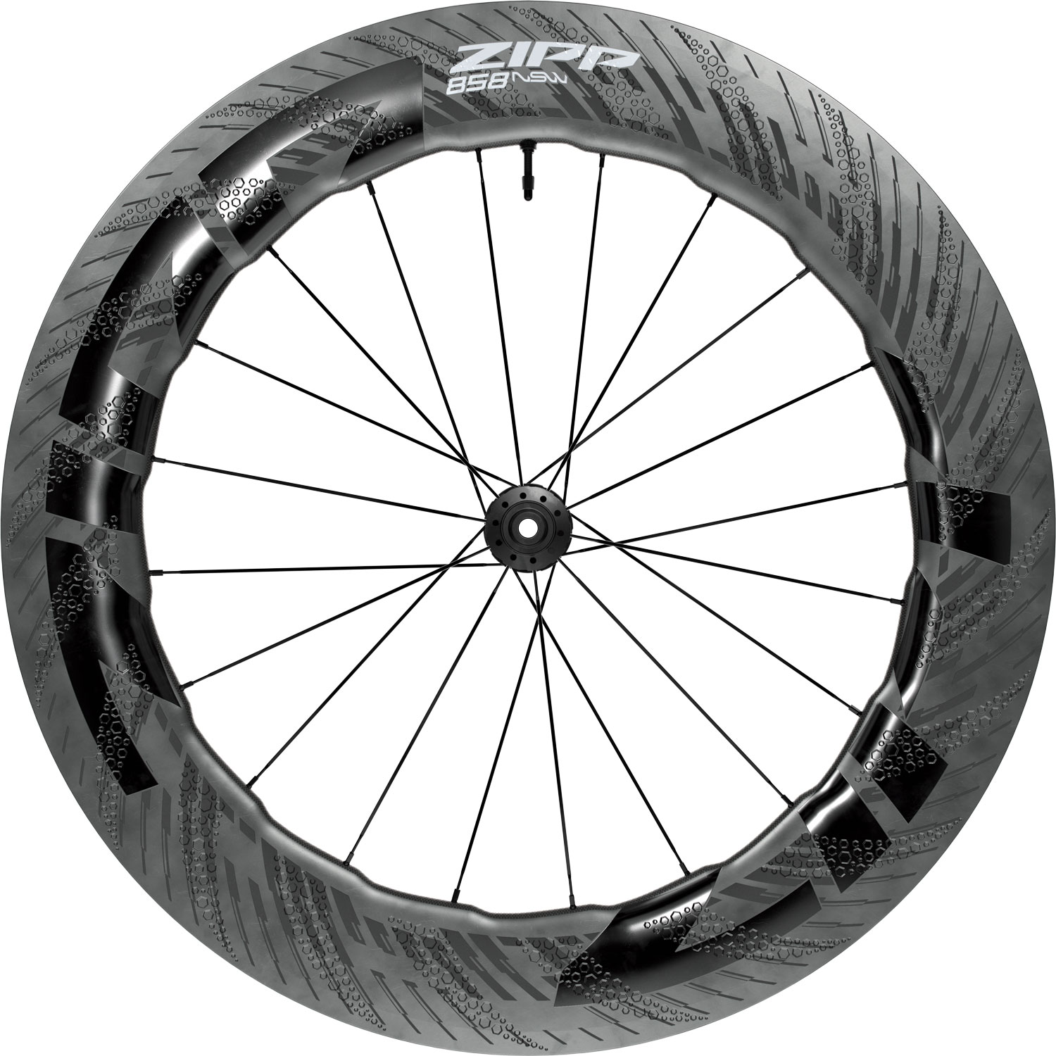 Zipp 858 NSW Carbon Tubeless Front wheel
