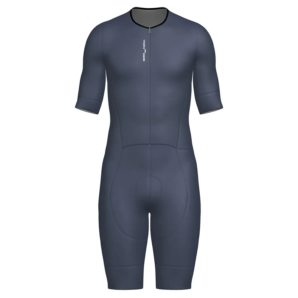 Santini Trisuit de manga curta Leaf