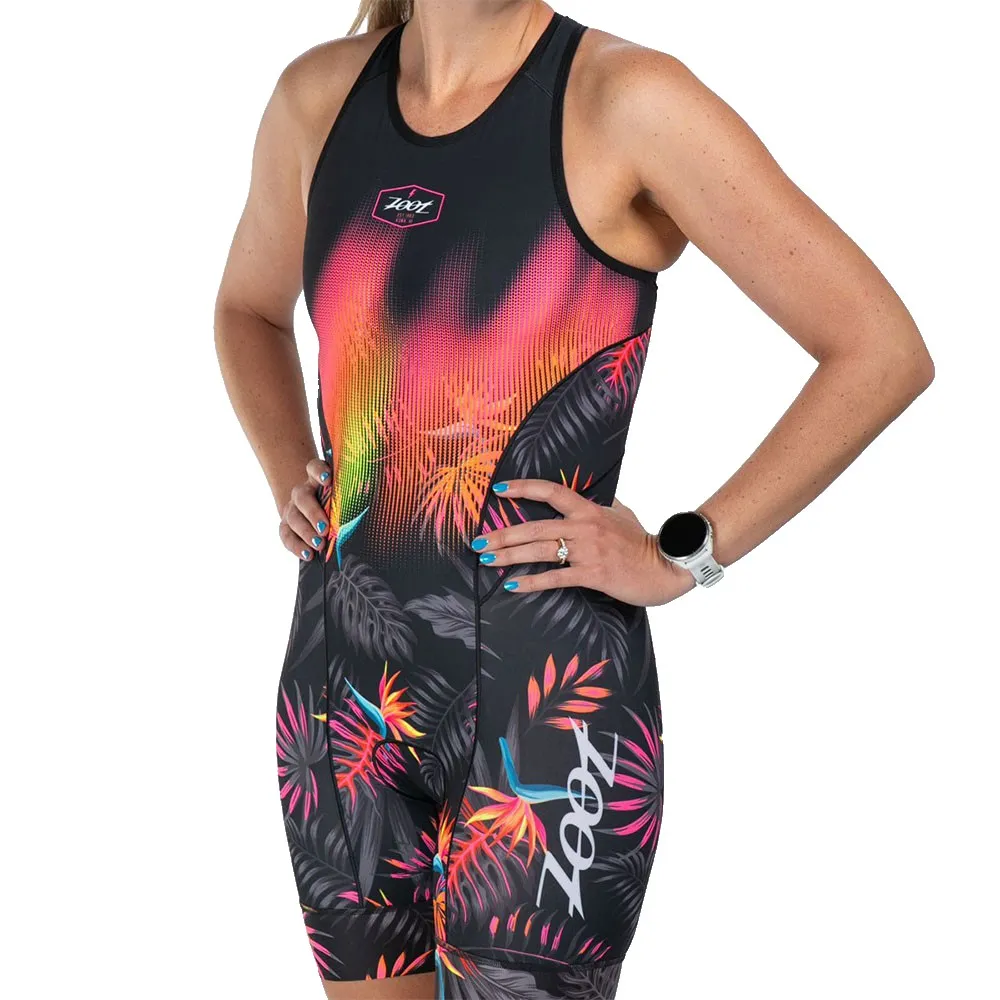 Zoot Triatlo sem mangas Sprint Tri Hyperglide Backzip