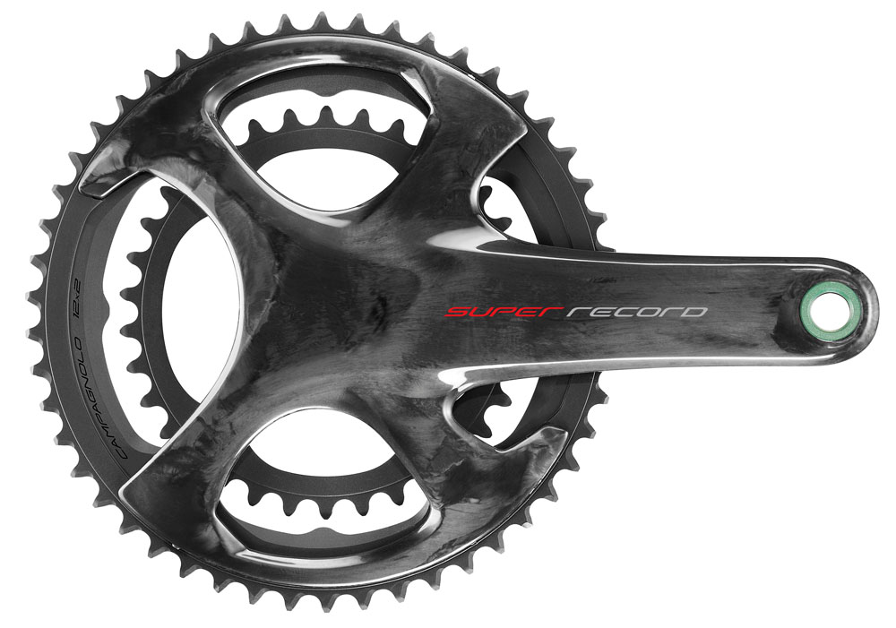 Campagnolo Super Record Carbon 2x12-speed Crank 52/36