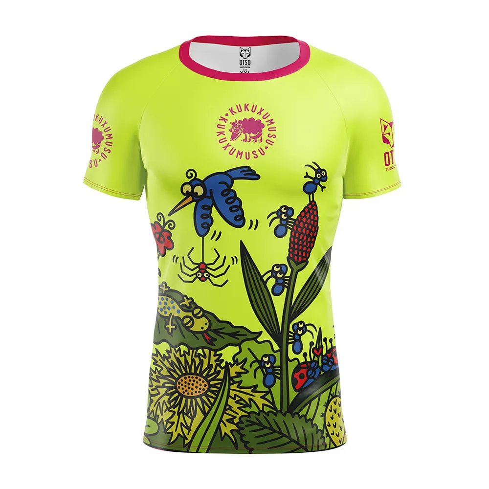 Otso Camiseta de manga curta Kukuxumusu Forest