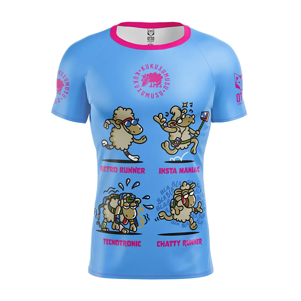 Otso Camiseta de manga curta Kukuxumusu Runners