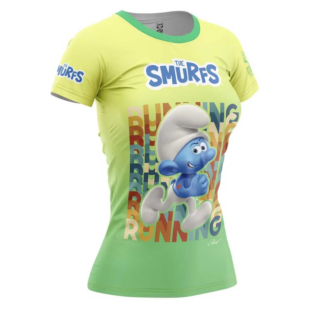 Otso Camiseta de manga curta Smurf Running