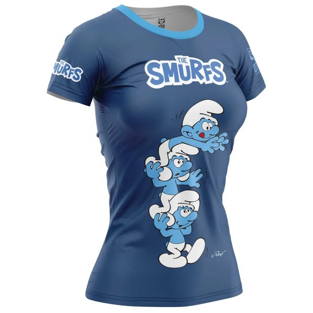 Otso Camiseta de manga curta Smurf Towers