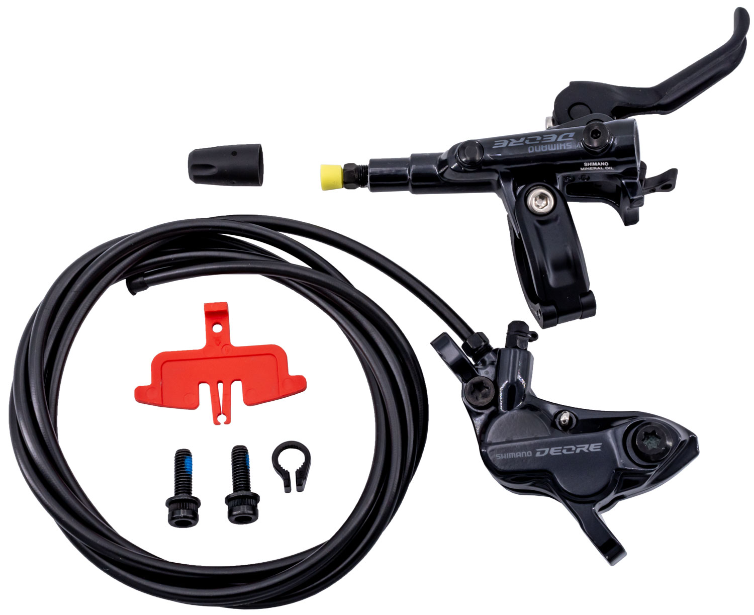 Shimano DEORE BL-M6100+BR-M6120 Disc Brake rear