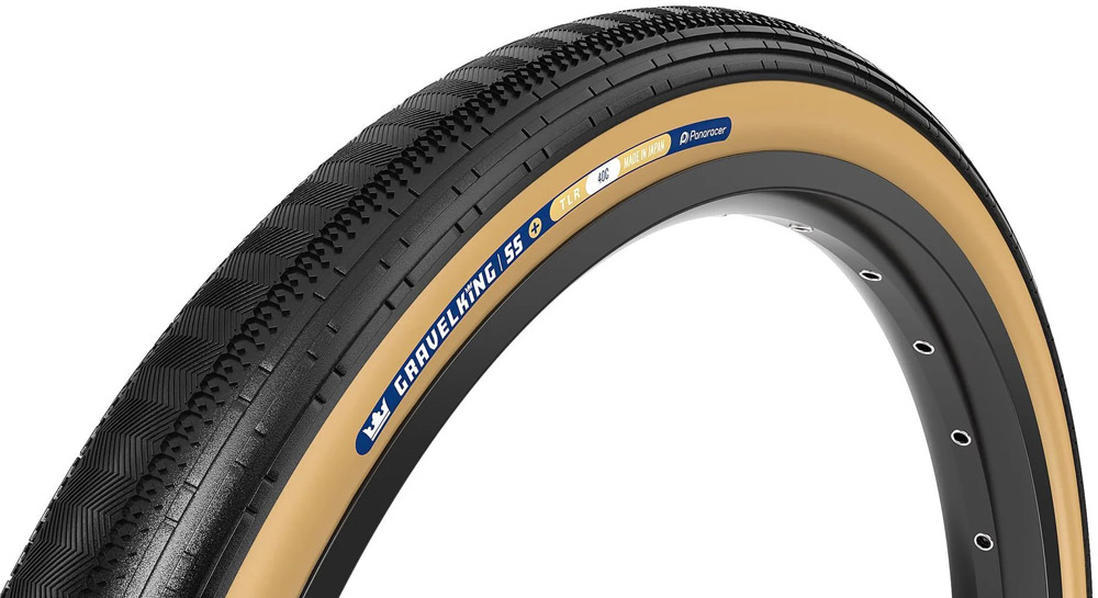 Panaracer Gravelking Semi-Slick Plus TLR Folding Tyre