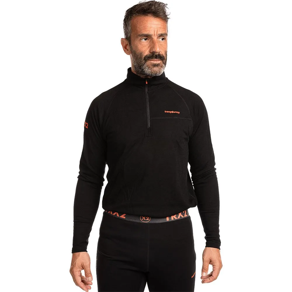 Trangoworld Casaco polar com meio fecho Interior Trx2 Wool Pro Vd