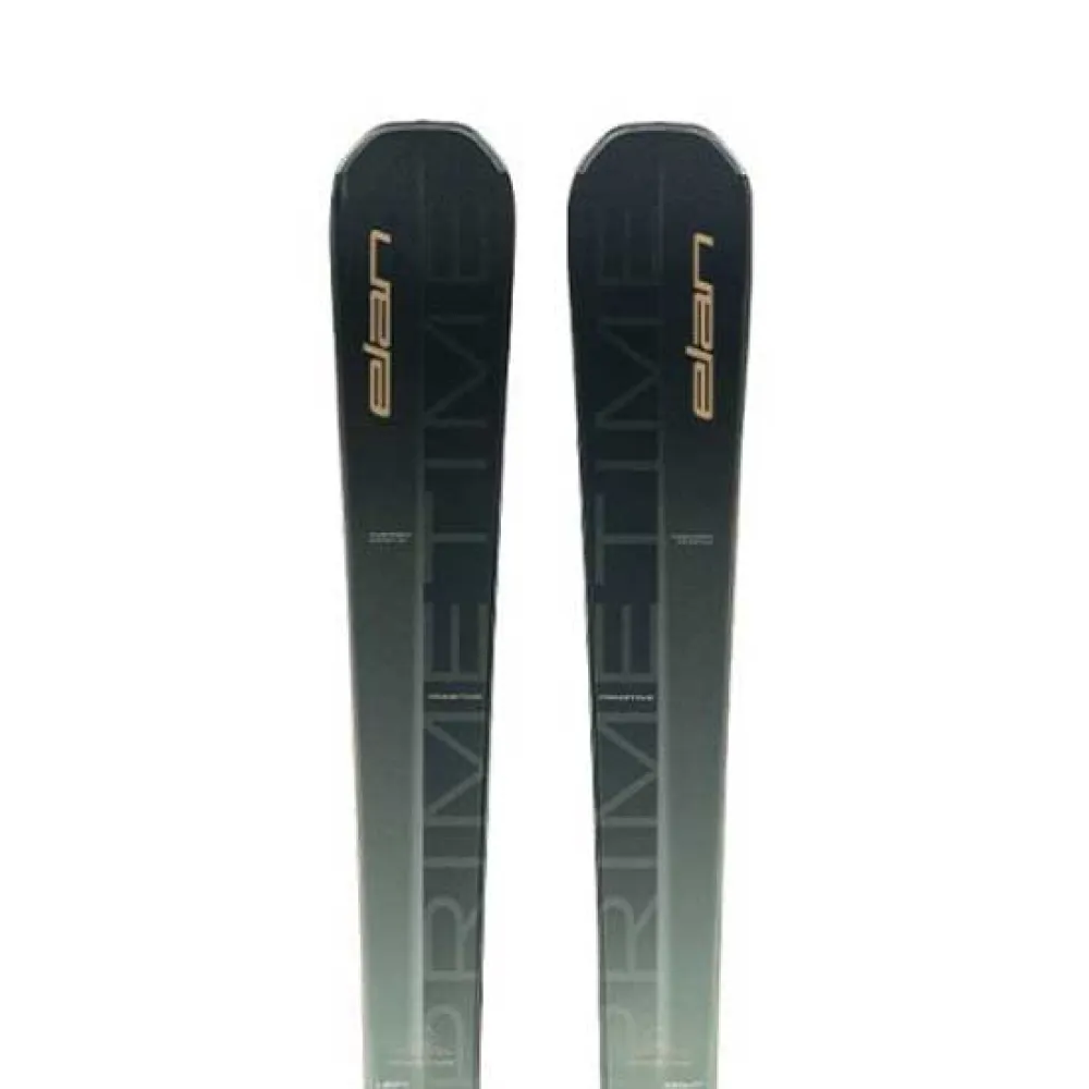 Elan Pacote de esquis alpinos Primetime 22 Black PS + EL 10.0 GW Shift BLK B85