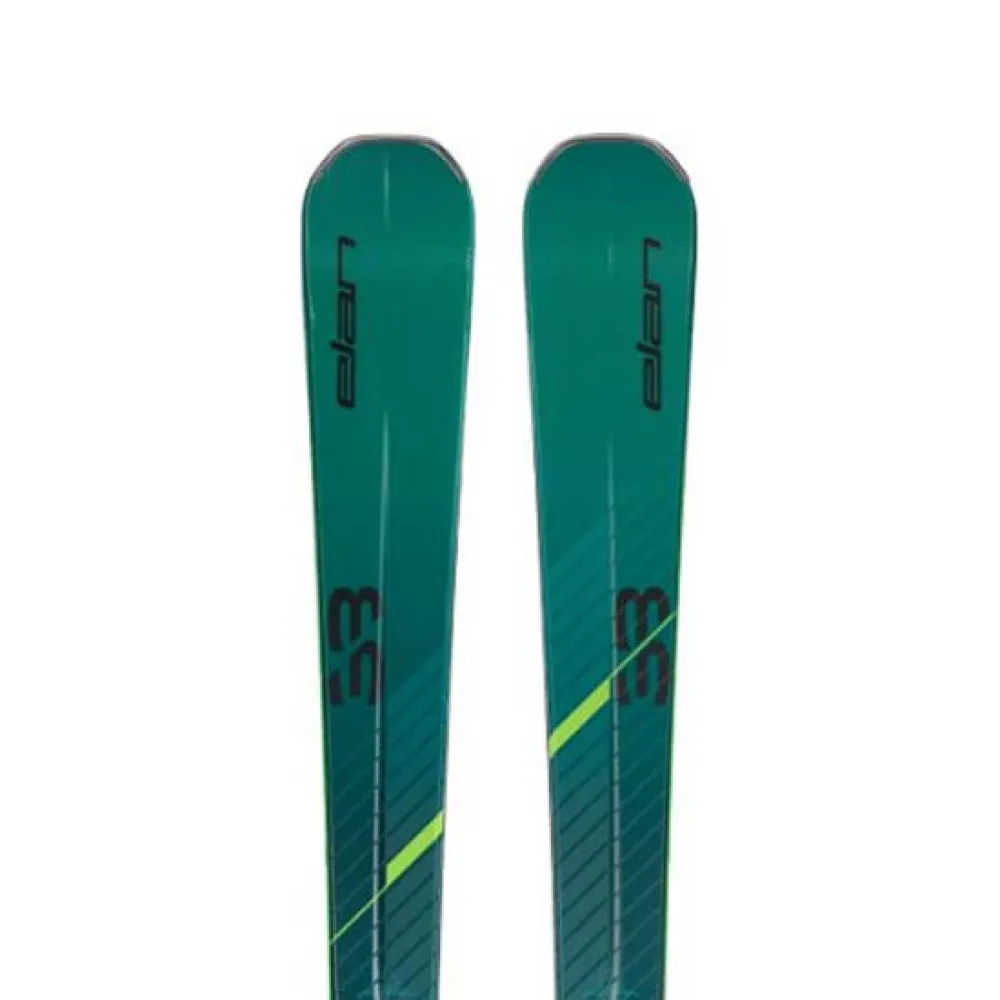 Elan Pacote de esquis alpinos Primetime 33 Fusion X + EM 11.0