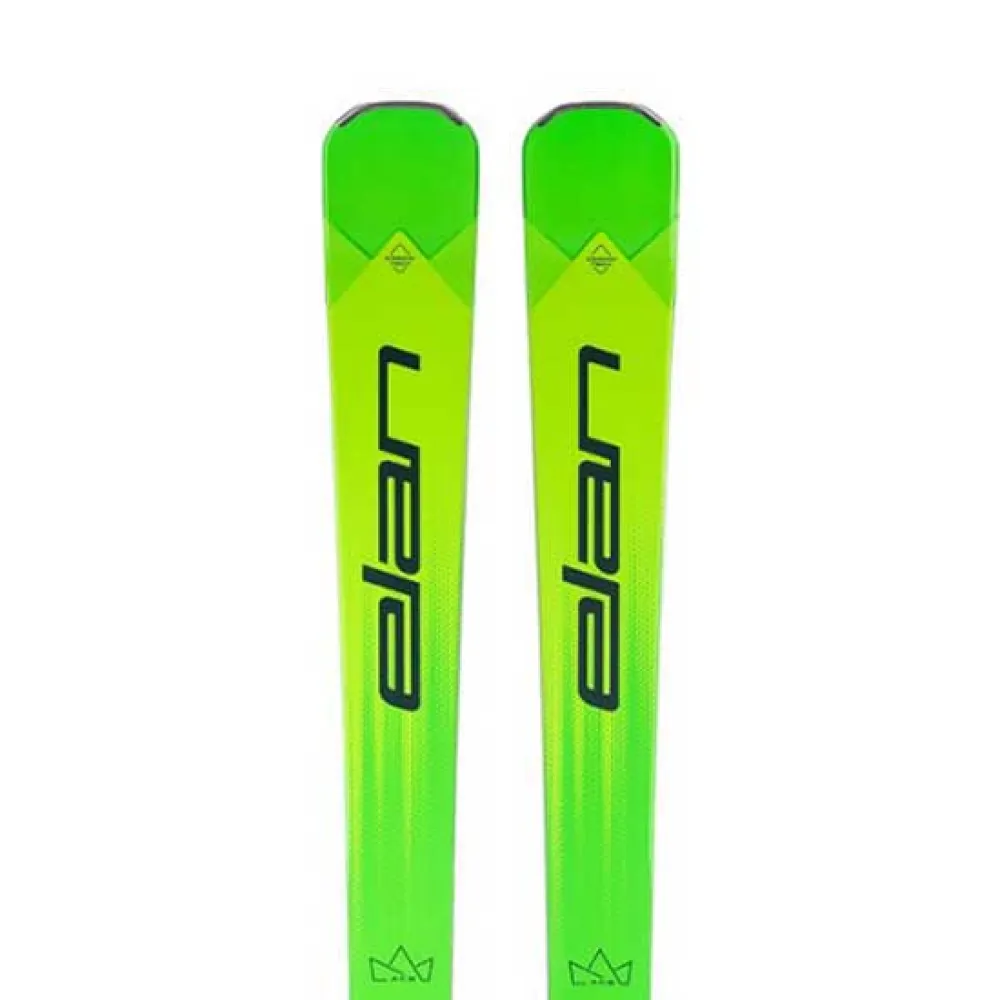 Elan Pacote de esquis alpinos Ace GSX Fusion X + EMX 12.0 GW FUS X BLK/GRN [F]