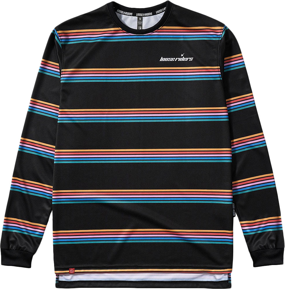 Loose Riders Stripes Color - MTB Long Sleeve Jersey