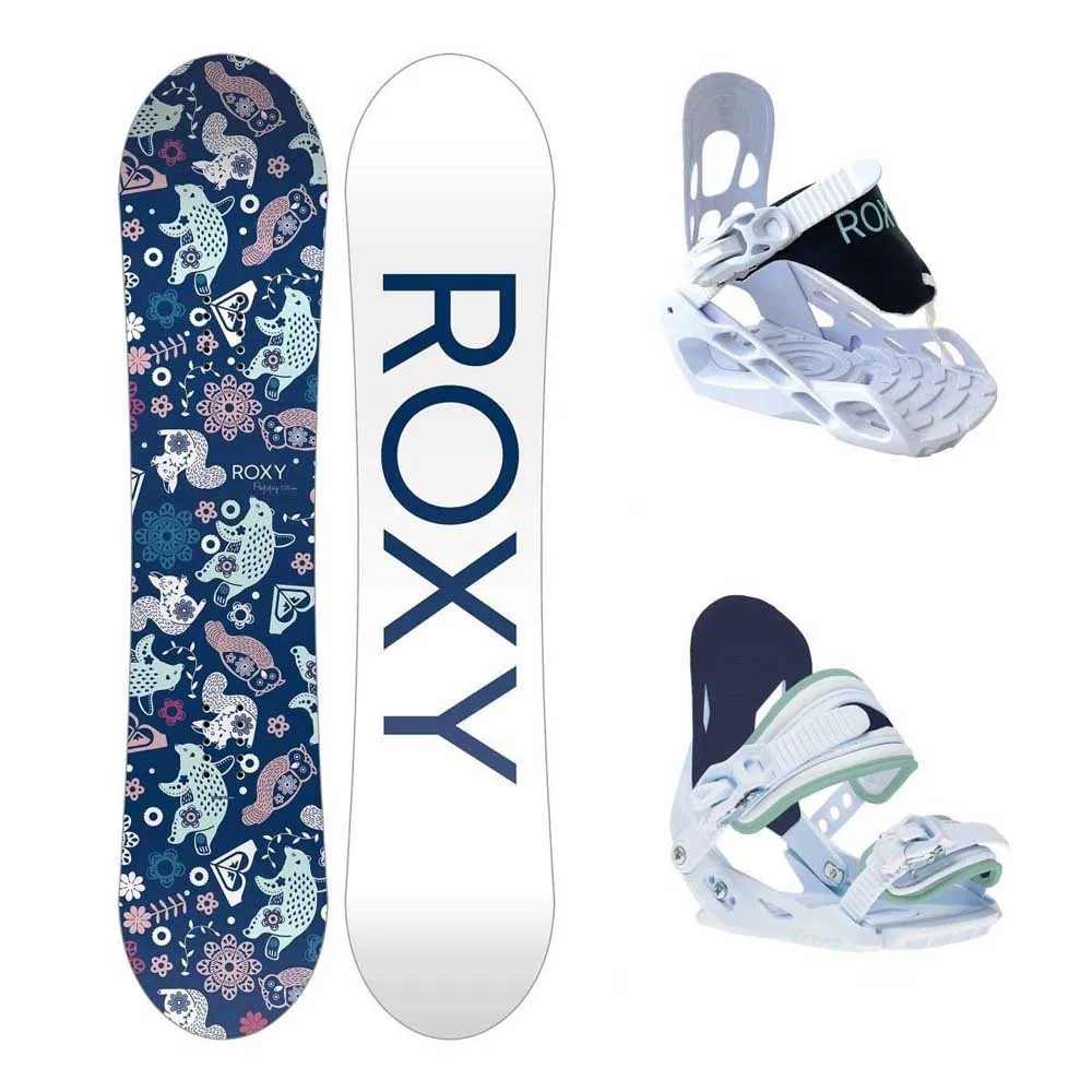Roxy snowboards Snowboard júnior Poppy package-sm