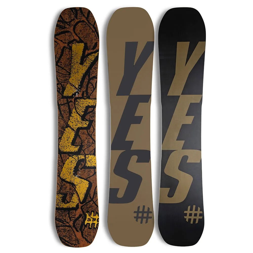 Yes. Prancha de snowboard All-in