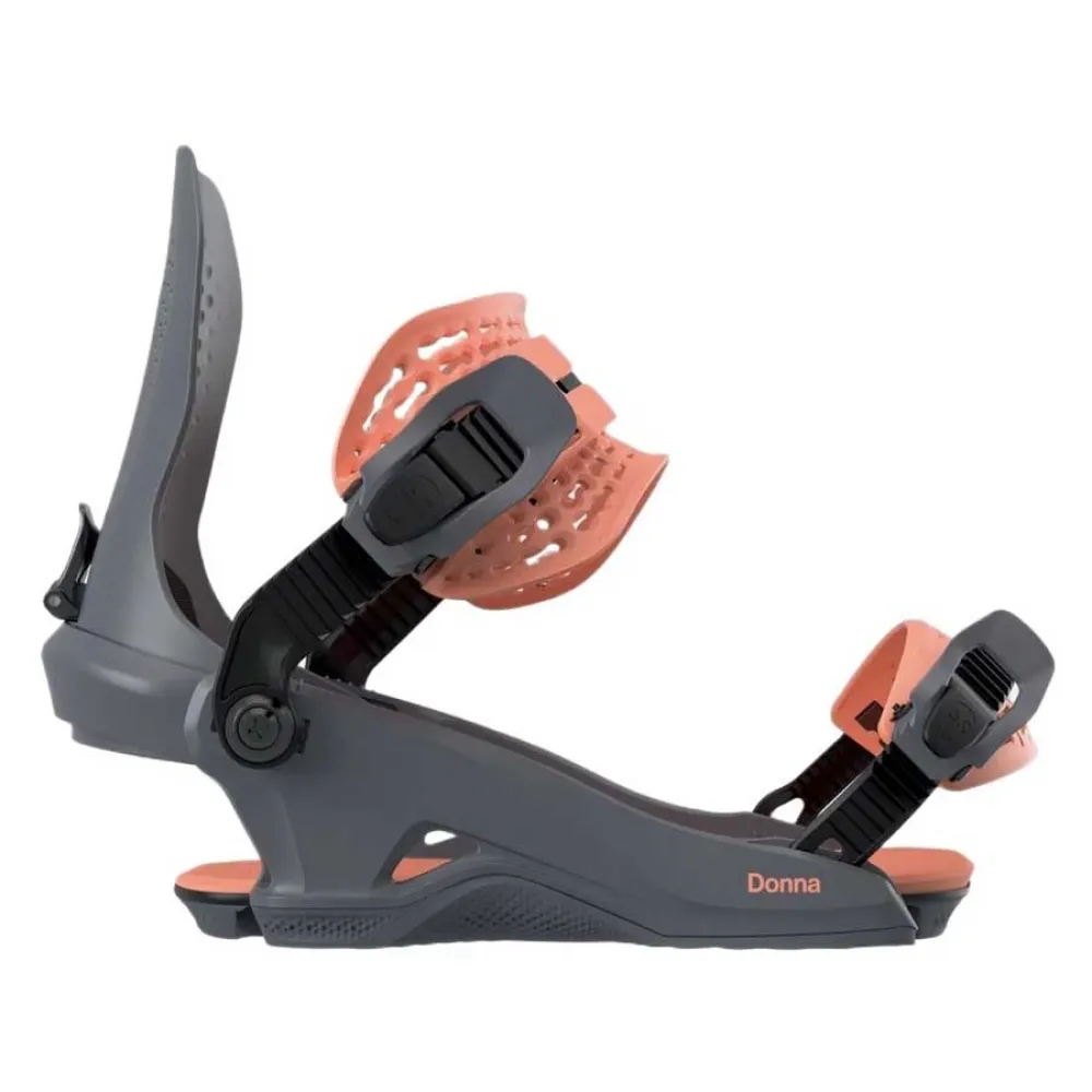 Bataleon Fixações de snowboard femininas Donna heelWarp