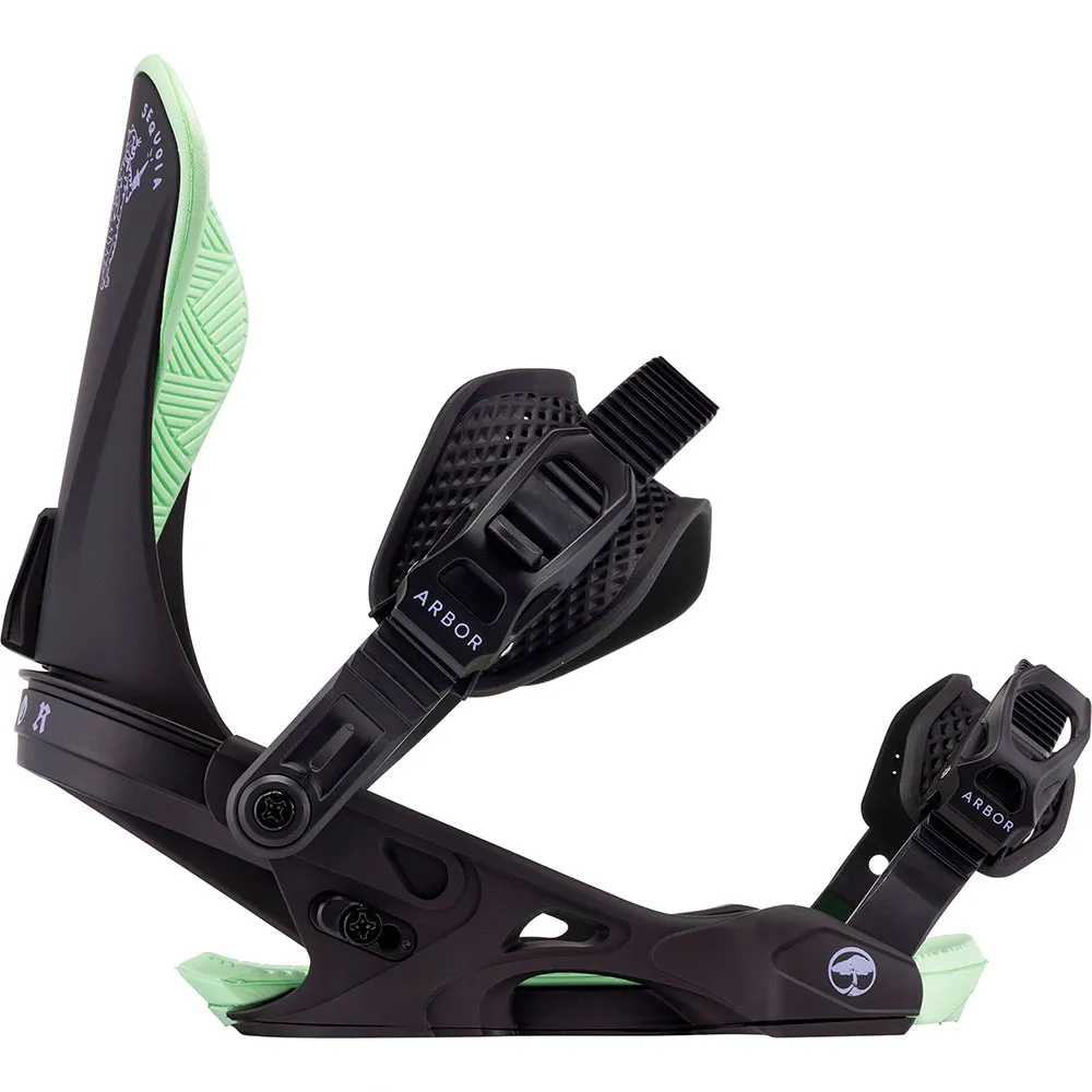 Arbor Fixações de snowboard femininas Sequoia