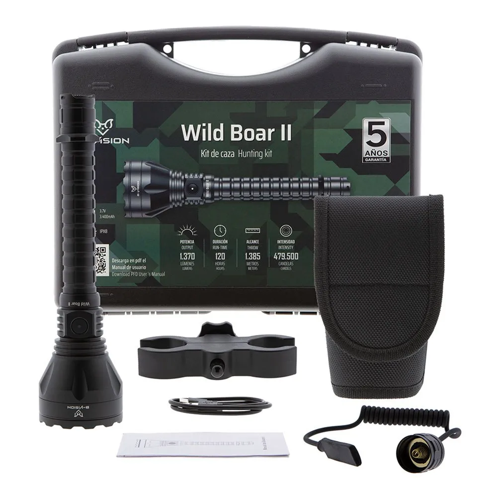 Bat vision Lanterna Wild Boar II