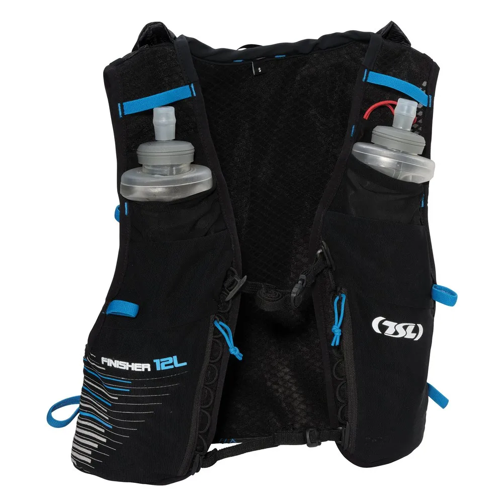 Tsl outdoor Colete de hidratação Hydration 2 Soft Flasks Finisher 12L