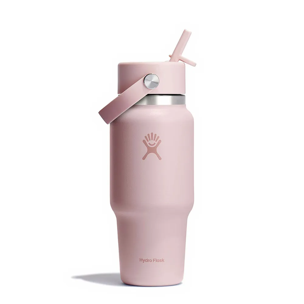 Hydro flask Garrafa térmica Wide Flex Straw Travel 710ml