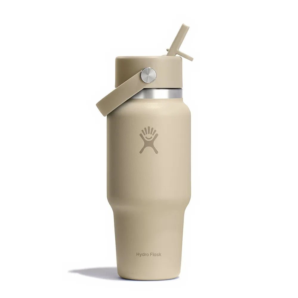 Hydro flask Garrafa térmica Wide Flex Straw Travel 947ml