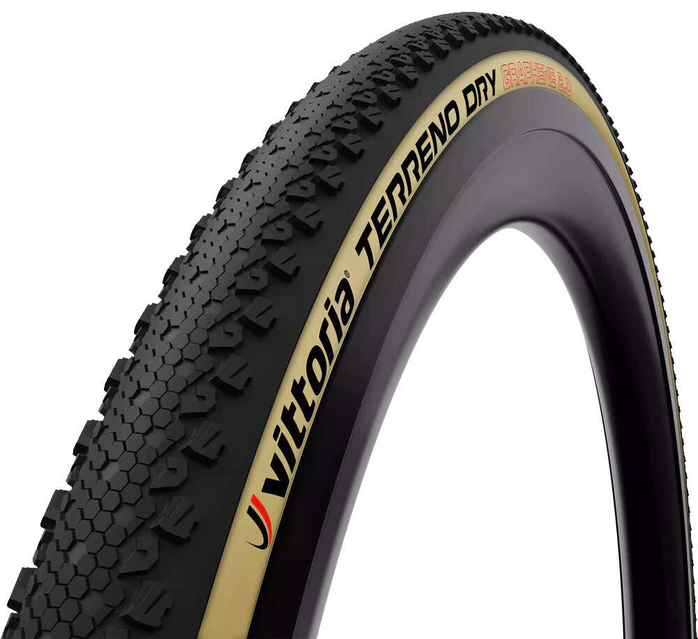 Vittoria Terreno Dry Gravel Lite TLR 1C Graphene Folding Tyre