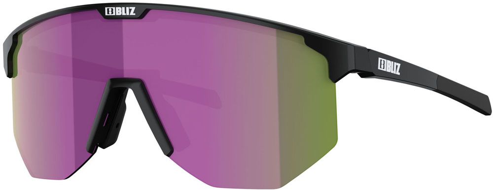 BLIZ Hero Small Brown w Purple multi - Sports Glasses