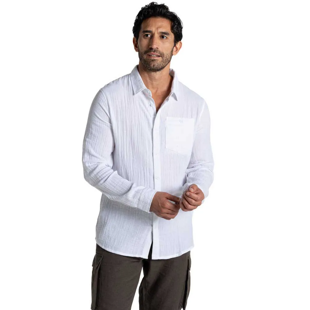 Craghoppers Camisa de manga comprida Moro