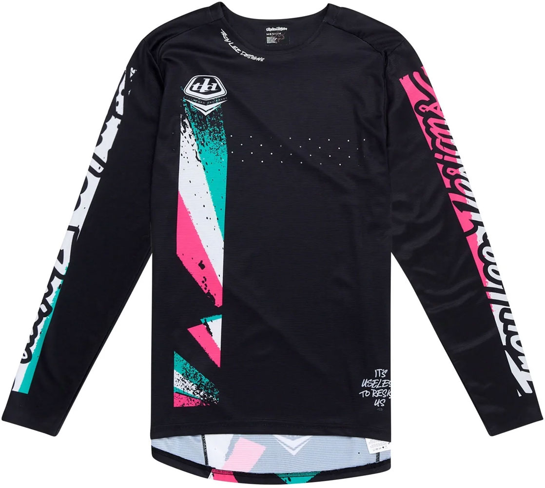 Troy Lee Designs Sprint Full Pull - MTB Long Sleeve Jersey