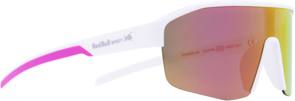Red Bull Spect Eyewear Dundee brown pink mirror - Sports Glasses