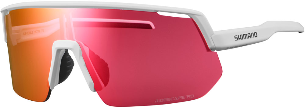Shimano Technium L Road matte white - Sports Glasses