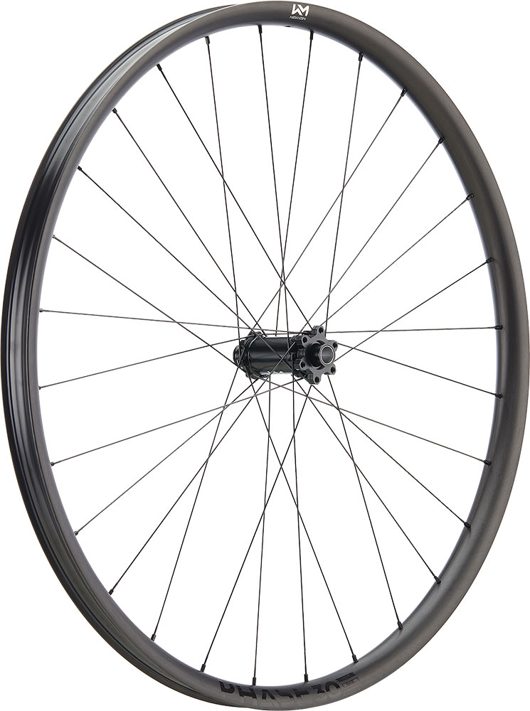 Newmen Phase 30 light 27.5" 6-bolt 15x110 FADE Carbon Front Wheel