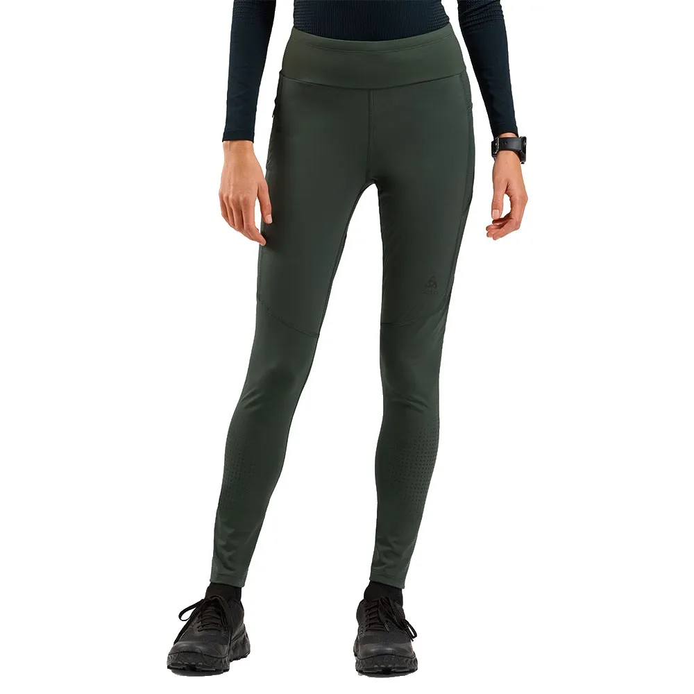 Odlo Leggings Zeroweight Warm Reflective