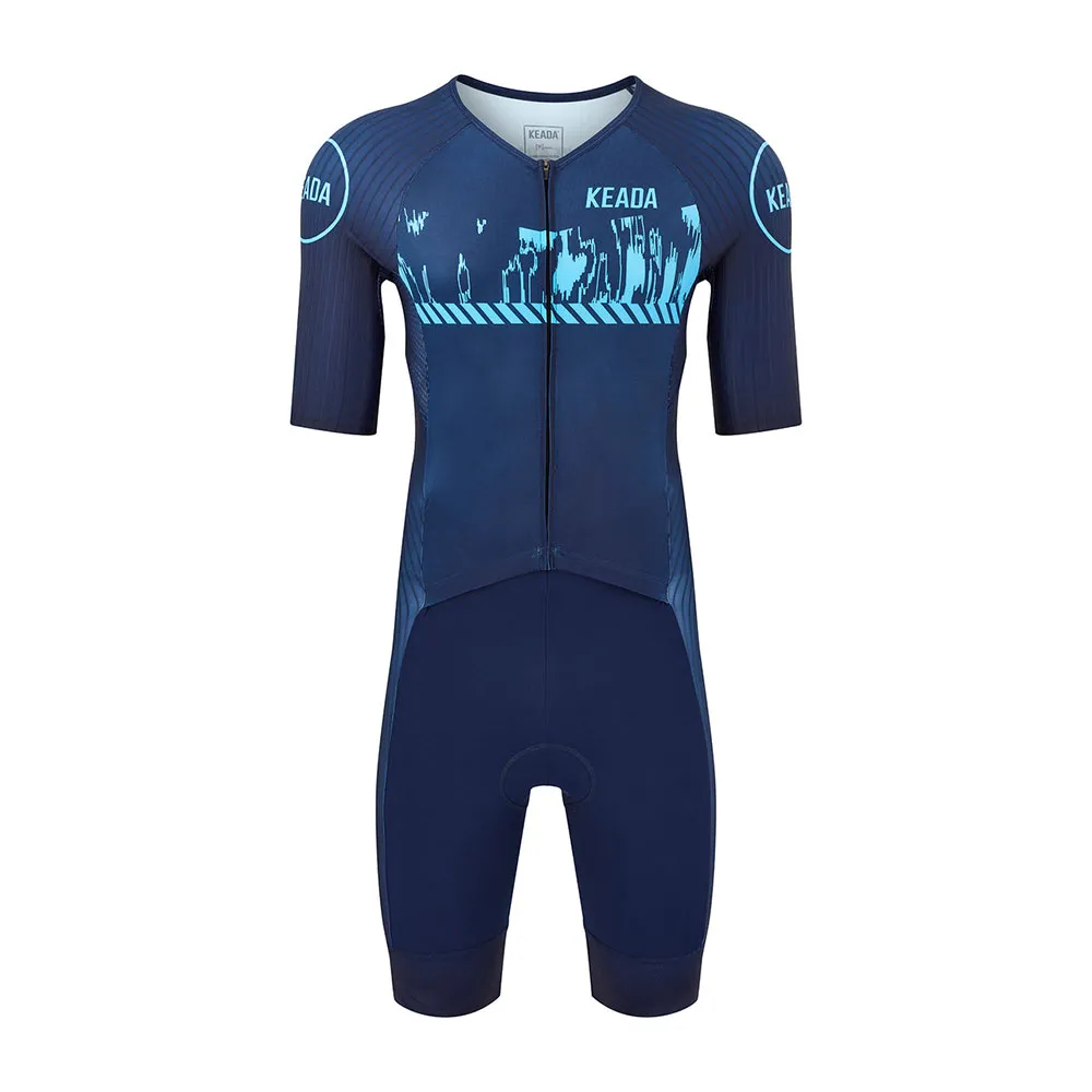 Keada Trisuit de manga curta Signal Four