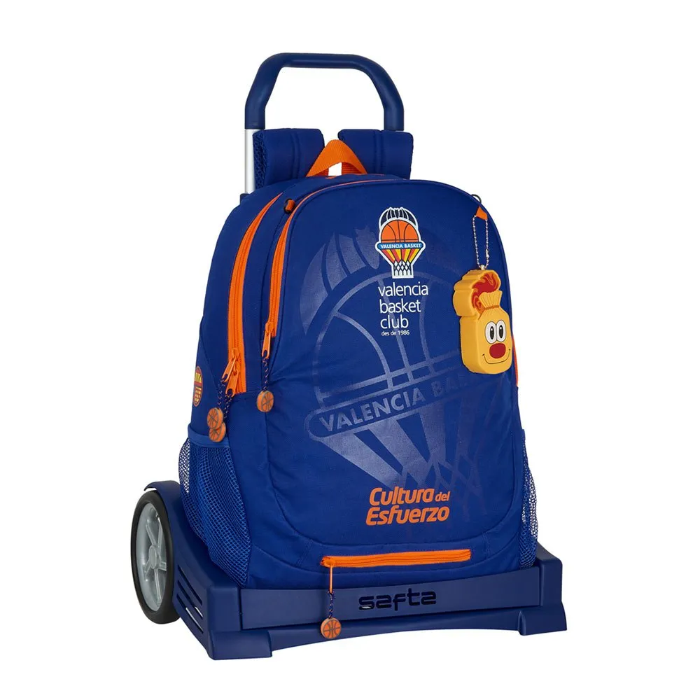 Safta Mochila com rodas Valencia Basket Evolution 22.5L