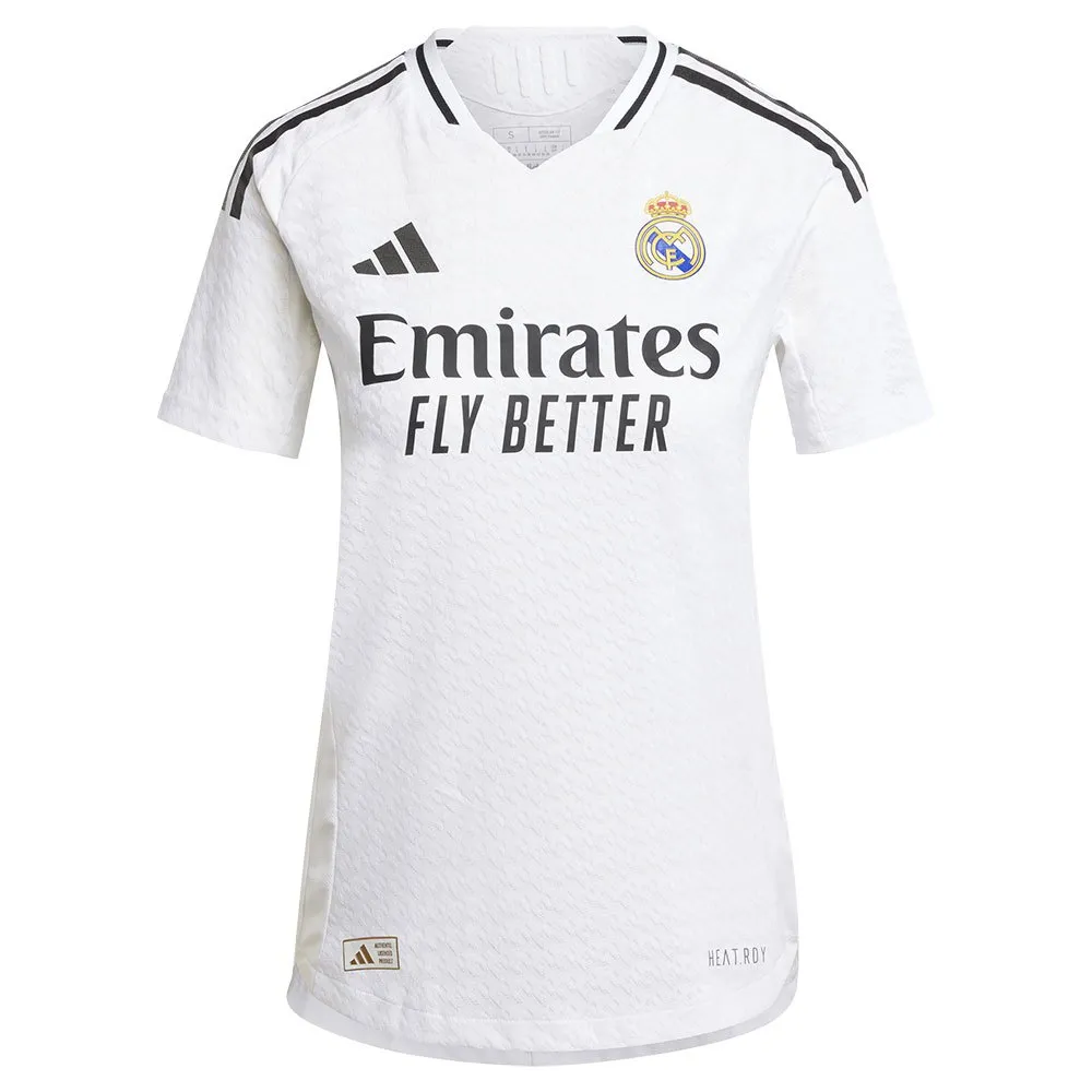 adidas Camiseta de manga curta feminina Casa Real Madrid 24/25 Authentic