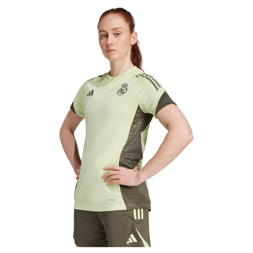 adidas Camiseta de manga curta feminina Treinamento Real Madrid Tiro 25/26 Competition