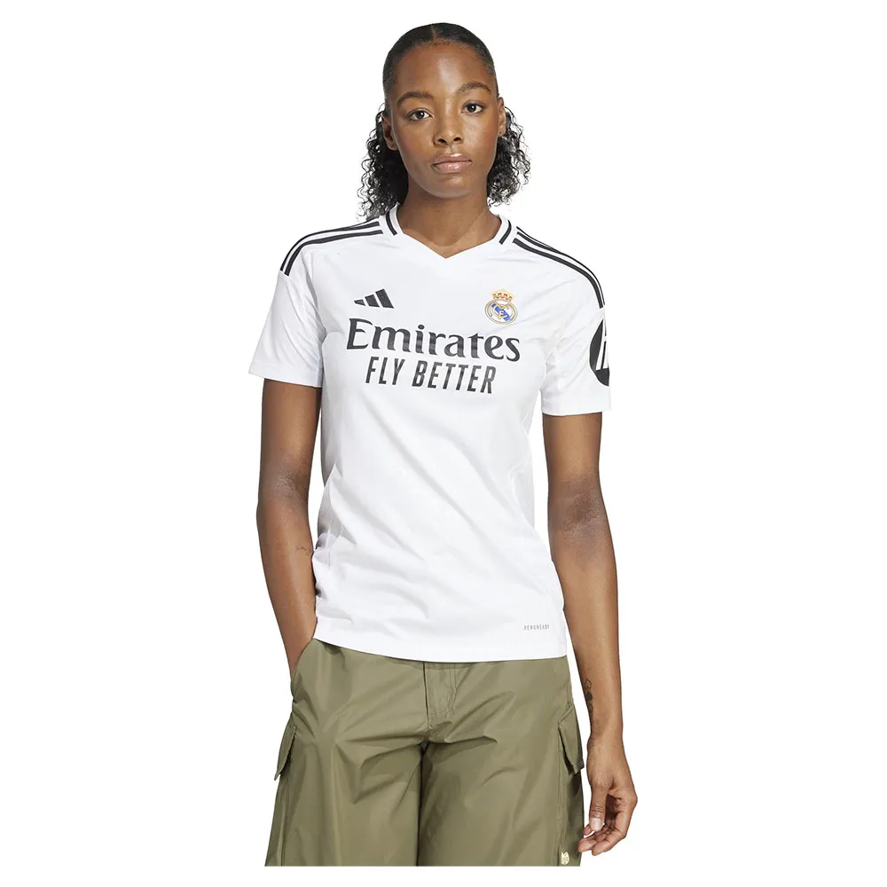 adidas Camiseta de manga curta feminina Casa Real Madrid 24/25