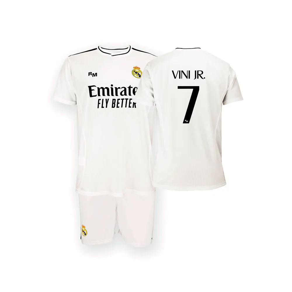 Real madrid Conjunto Júnior Casa 24/25 Vinicius