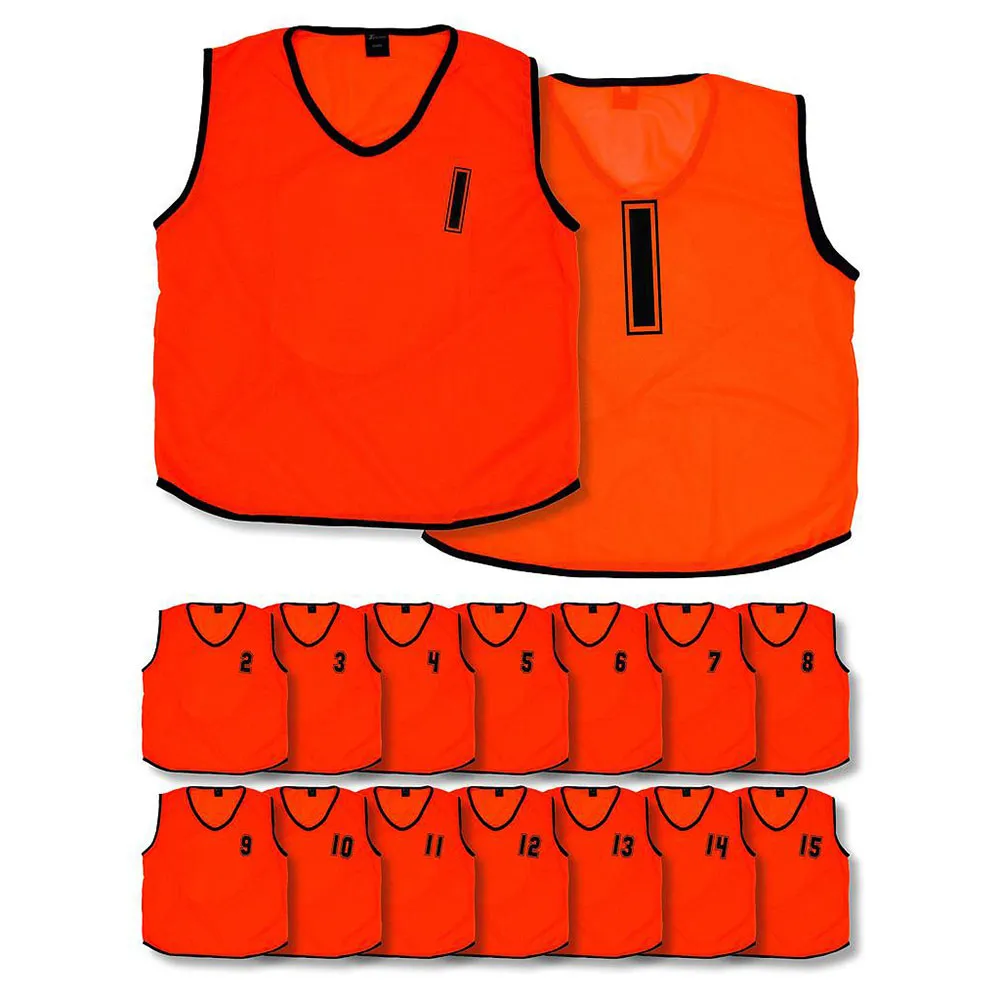 Precision Colete de treino Numbered 1-15 Kids 15 unidades