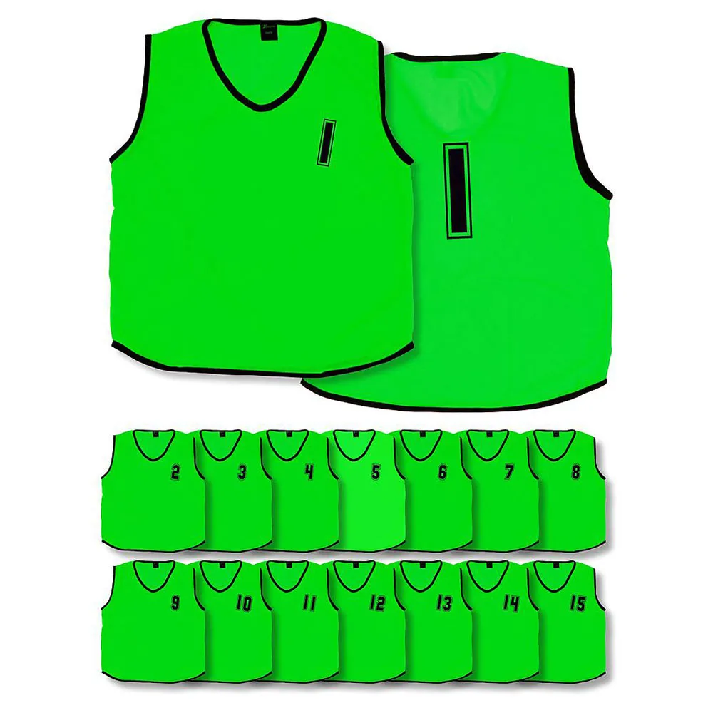 Precision Colete de treino Numbered 1-15 15 unidades