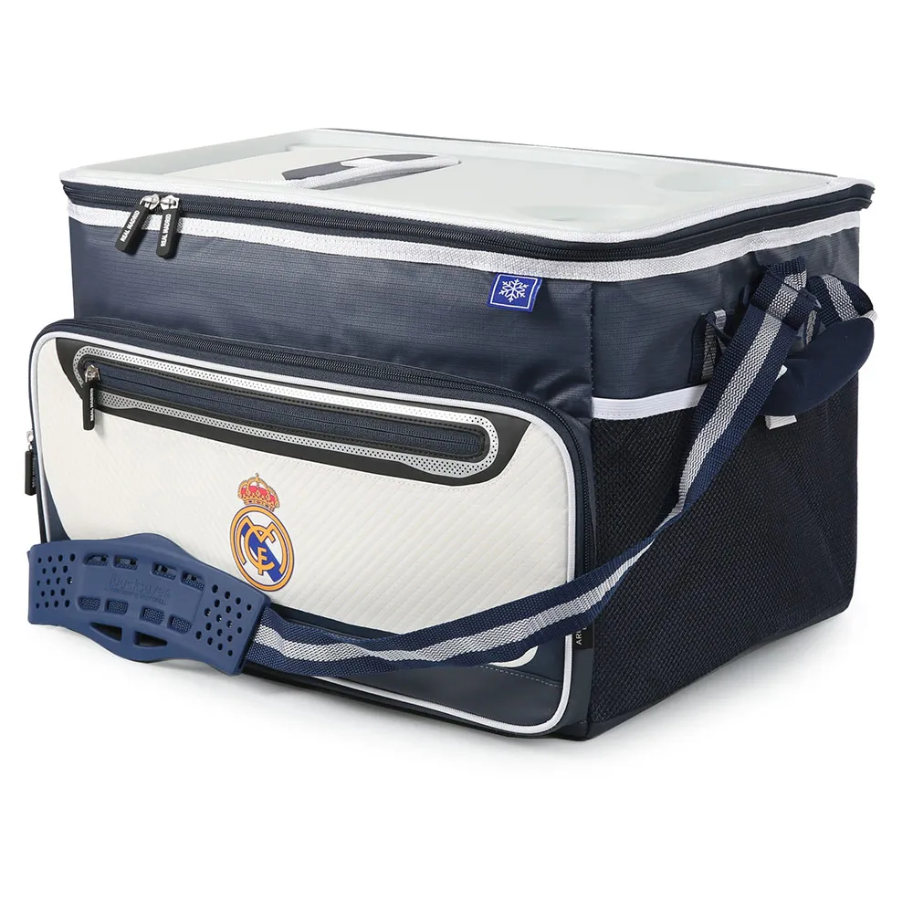Real madrid Cooler portátil macio 44.5x33.0x30.5 cm