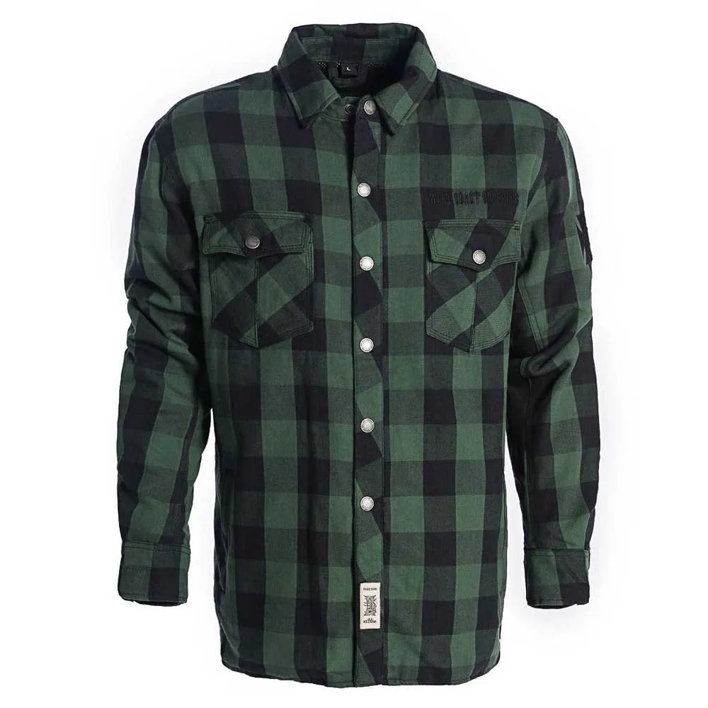 West coast choppers Camisa de manga comprida Flannel Aramidic lining