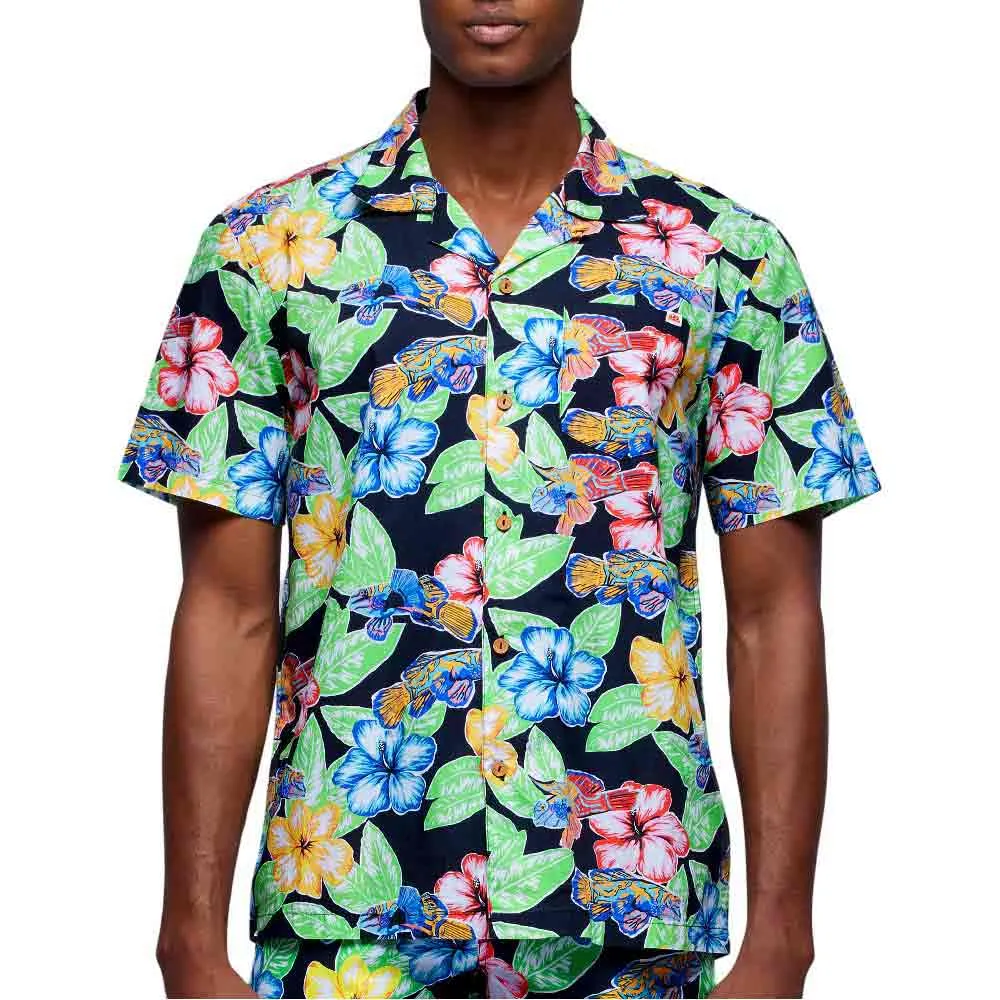 Sundek Camisa de manga curta Floreale all over