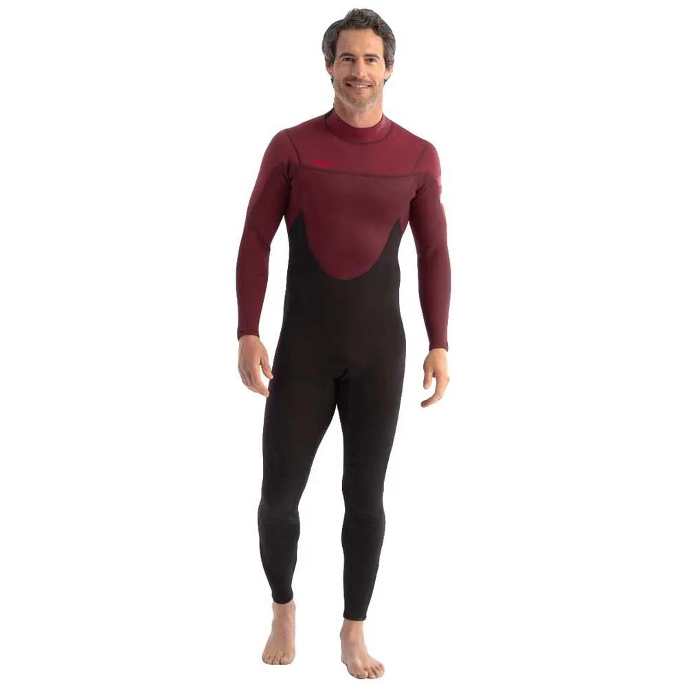 Jobe Fato de neoprene de manga comprida com fecho nas costas Perth Full 3/2 mm